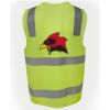 JB's Hi Vis (D+N) Zip Safety Vest Thumbnail