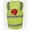 JB's Hi Vis (D+N) Zip Safety Vest Thumbnail