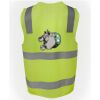 JB's Hi Vis (D+N) Zip Safety Vest Thumbnail