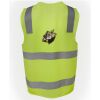 JB's Hi Vis (D+N) Zip Safety Vest Thumbnail