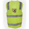 JB's Hi Vis (D+N) Zip Safety Vest Thumbnail