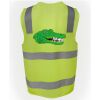 JB's Hi Vis (D+N) Zip Safety Vest Thumbnail
