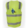 JB's Hi Vis (D+N) Zip Safety Vest Thumbnail