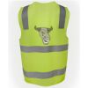 JB's Hi Vis (D+N) Zip Safety Vest Thumbnail
