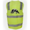JB's Hi Vis (D+N) Zip Safety Vest Thumbnail