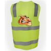 JB's Hi Vis (D+N) Zip Safety Vest Thumbnail