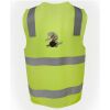 JB's Hi Vis (D+N) Zip Safety Vest Thumbnail