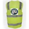 JB's Hi Vis (D+N) Zip Safety Vest Thumbnail
