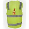 JB's Hi Vis (D+N) Zip Safety Vest Thumbnail