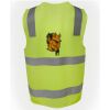 JB's Hi Vis (D+N) Zip Safety Vest Thumbnail