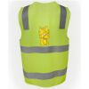 JB's Hi Vis (D+N) Zip Safety Vest Thumbnail