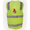 JB's Hi Vis (D+N) Zip Safety Vest Thumbnail