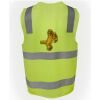 JB's Hi Vis (D+N) Zip Safety Vest Thumbnail