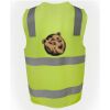 JB's Hi Vis (D+N) Zip Safety Vest Thumbnail