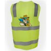 JB's Hi Vis (D+N) Zip Safety Vest Thumbnail