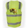 JB's Hi Vis (D+N) Zip Safety Vest Thumbnail