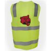 JB's Hi Vis (D+N) Zip Safety Vest Thumbnail