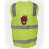 JB's Hi Vis (D+N) Zip Safety Vest Thumbnail