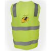 JB's Hi Vis (D+N) Zip Safety Vest Thumbnail