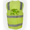 JB's Hi Vis (D+N) Zip Safety Vest Thumbnail