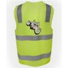 JB's Hi Vis (D+N) Zip Safety Vest Thumbnail