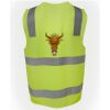 JB's Hi Vis (D+N) Zip Safety Vest Thumbnail