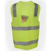 JB's Hi Vis (D+N) Zip Safety Vest Thumbnail