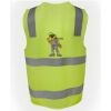 JB's Hi Vis (D+N) Zip Safety Vest Thumbnail