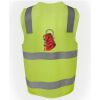 JB's Hi Vis (D+N) Zip Safety Vest Thumbnail