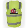 JB's Hi Vis (D+N) Zip Safety Vest Thumbnail