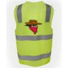 JB's Hi Vis (D+N) Zip Safety Vest Thumbnail