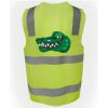 JB's Hi Vis (D+N) Zip Safety Vest Thumbnail