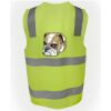 JB's Hi Vis (D+N) Zip Safety Vest Thumbnail