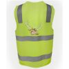 JB's Hi Vis (D+N) Zip Safety Vest Thumbnail