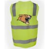 JB's Hi Vis (D+N) Zip Safety Vest Thumbnail
