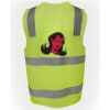 JB's Hi Vis (D+N) Zip Safety Vest Thumbnail