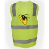 JB's Hi Vis (D+N) Zip Safety Vest Thumbnail