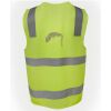 JB's Hi Vis (D+N) Zip Safety Vest Thumbnail