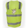 JB's Hi Vis (D+N) Zip Safety Vest Thumbnail