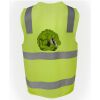 JB's Hi Vis (D+N) Zip Safety Vest Thumbnail