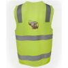JB's Hi Vis (D+N) Zip Safety Vest Thumbnail