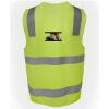 JB's Hi Vis (D+N) Zip Safety Vest Thumbnail