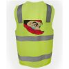 JB's Hi Vis (D+N) Zip Safety Vest Thumbnail