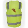 JB's Hi Vis (D+N) Zip Safety Vest Thumbnail