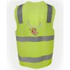 JB's Hi Vis (D+N) Zip Safety Vest Thumbnail