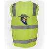 JB's Hi Vis (D+N) Zip Safety Vest Thumbnail