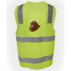 JB's Hi Vis (D+N) Zip Safety Vest Thumbnail