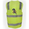 JB's Hi Vis (D+N) Zip Safety Vest Thumbnail