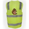 JB's Hi Vis (D+N) Zip Safety Vest Thumbnail