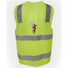 JB's Hi Vis (D+N) Zip Safety Vest Thumbnail